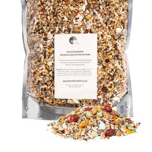 Parrot Essentials Low Sunflower Parrot Food Seed Mix