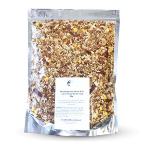 Parrot Essentials Low Sunflower Parrot Food for African Grey Parrots