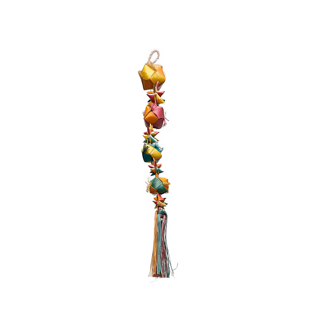 Parrot Essentials Palm Leaf Comet Parrot Toy