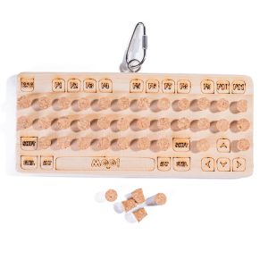 Peck-a-Piece Keyboard Soft Wood Interactive Toy for Bird Enrichment