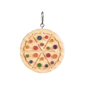 Peck-a-Piece Pizza Puzzle Parrot Toy