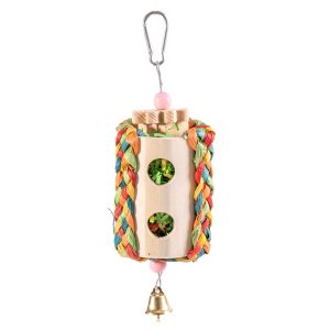 Playtime Plaited Natural Foraging Parrot Toy