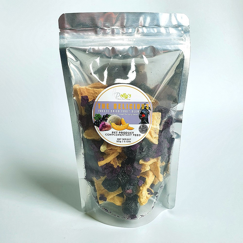 Polly's The Delicious Freeze Dried Fruit & Veg for Parrots