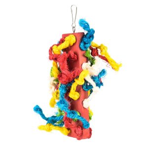 Preenmonster Knotted Sisal Parrot Toy