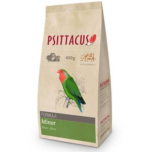 Psittacus Minor Formula Complete Parrot Food Diet - 450g