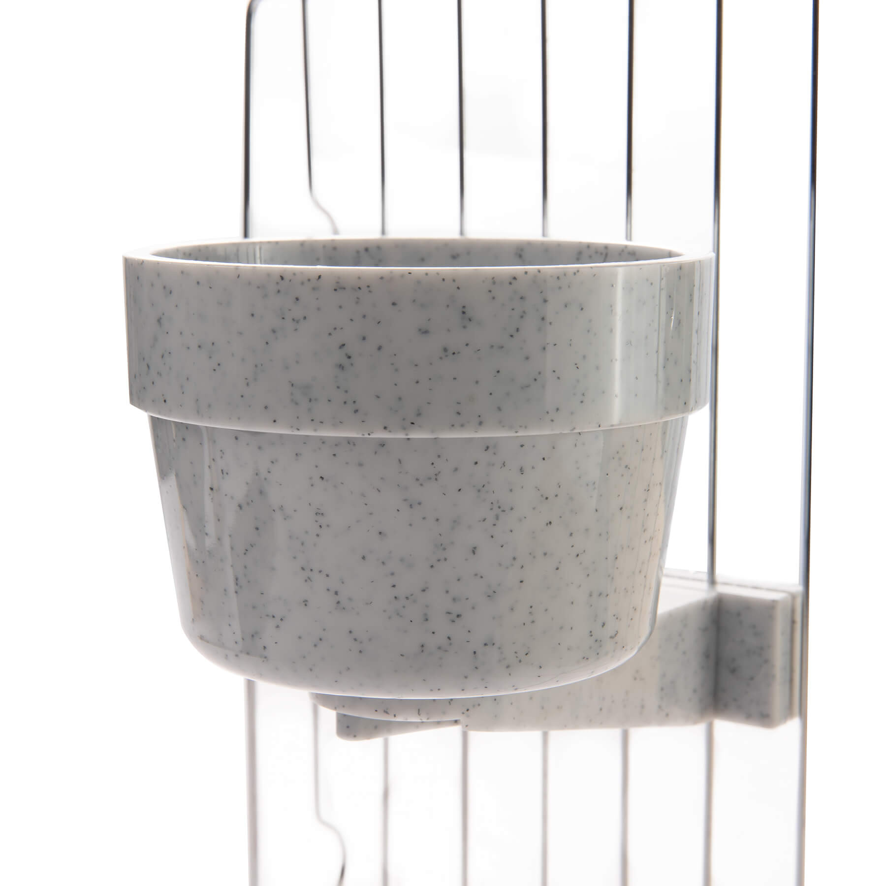 Quick Locking Parrot Food or Water Bowl - Small