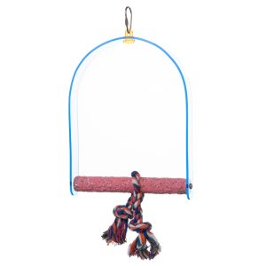 Sanded Nail Trimming Arch Swing Parrot Perch - Large