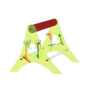 Sanded Nail Trimming Tabletop Parrot Stand - Large