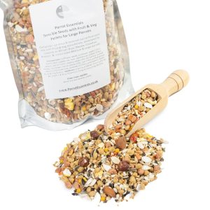 Sensible Seeds with Fruit & Veg Pellets for Large Parrots