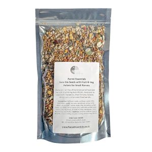 Sensible Seeds with Fruit & Veg Pellets for Small Parrots