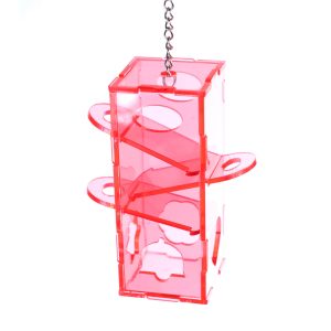 Slide 'n' Treat Colourful Foraging Toy Game for Parrots