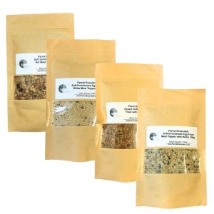 Soft Enrichment Bird Food Variety Pack - 4 Flavours