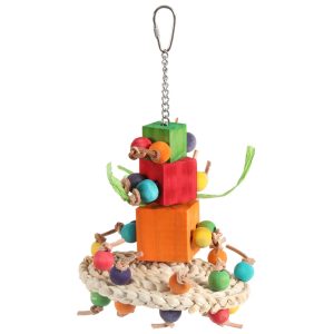Sombrero Stack Parrot Toy - Medium