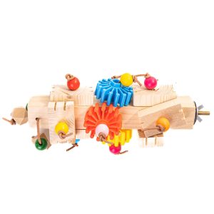Spinning Fun Foraging Parrot Perch - Large