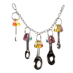 Spoons n Chime Parrot Toy