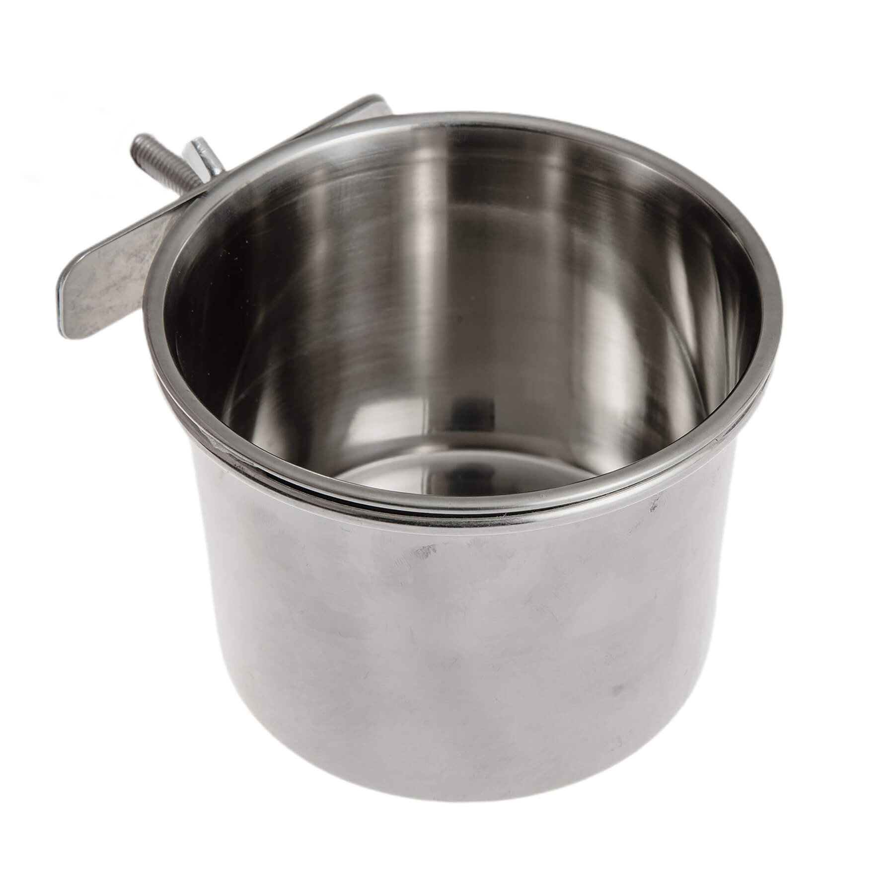 Stainless Steel Parrot Feeding Bowl for Bird Cages - 3 Sizes