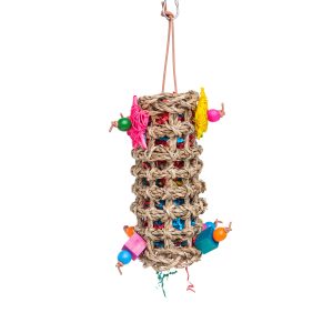 Star Firecracker Foraging Parrot Toy