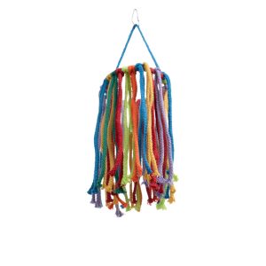 Strings Heaven Preening Parrot Toy