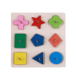 Teaching Colours Puzzle Board Parrot Toy