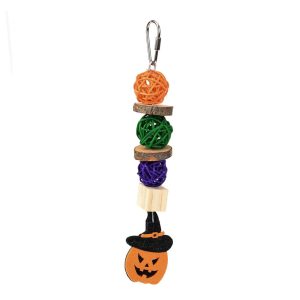Trick-or-Treat Kabob Multi-Texture Halloween Parrot Toy for Birds