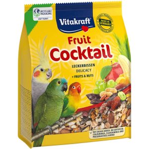 Vitakraft Cocktail Parrot Treat - Fruit & Nuts - 250g