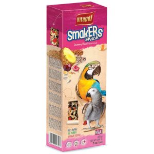Vitapol Maxi Parrot Treat Sticks Twinpack - Mixed Fruit - 450g