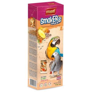 Vitapol Maxi Parrot Treat Sticks Twinpack - Orange - 450g
