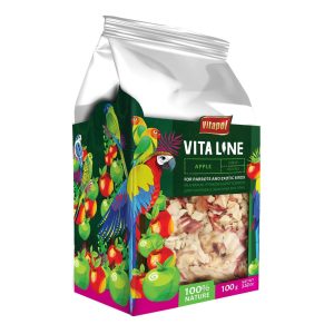 Vitapol Vita Line Apple Healthy Parrot Treat - 100g