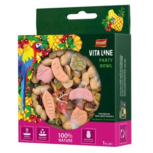 Vitapol Vita Line Party Bowl Parrot Treat for Medium and Large Parrots