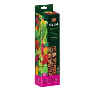 Vitapol Vita Line Twinpack Smakers Parrot Treat Sticks - Vegetables