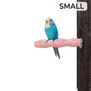 Wavy Calcium Parrot Perch - Small
