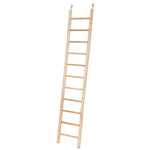 Wooden Bird Ladder for Budgies, Cockatiels & Parakeets - 11 Steps