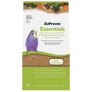 ZuPreem Essentials Natural Complete Food for Budgies 1Kg