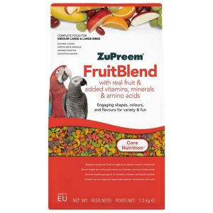ZuPreem FruitBlend Complete Parrot Food Pellets