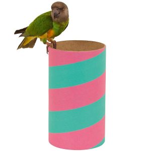 Polly Pipe Parrot Hideaway Chewable Tube - Medium